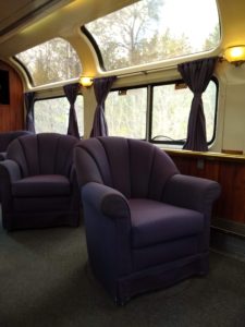 lounge cars on the Wisconsin Great Northern Railroad