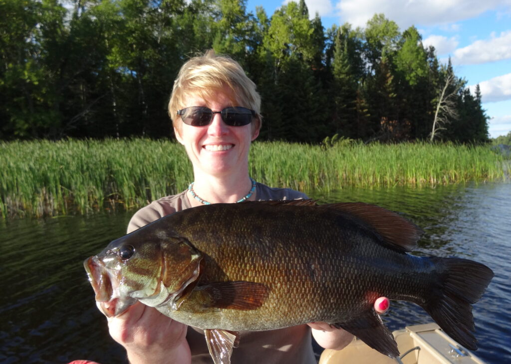 small mouth bass happy angler