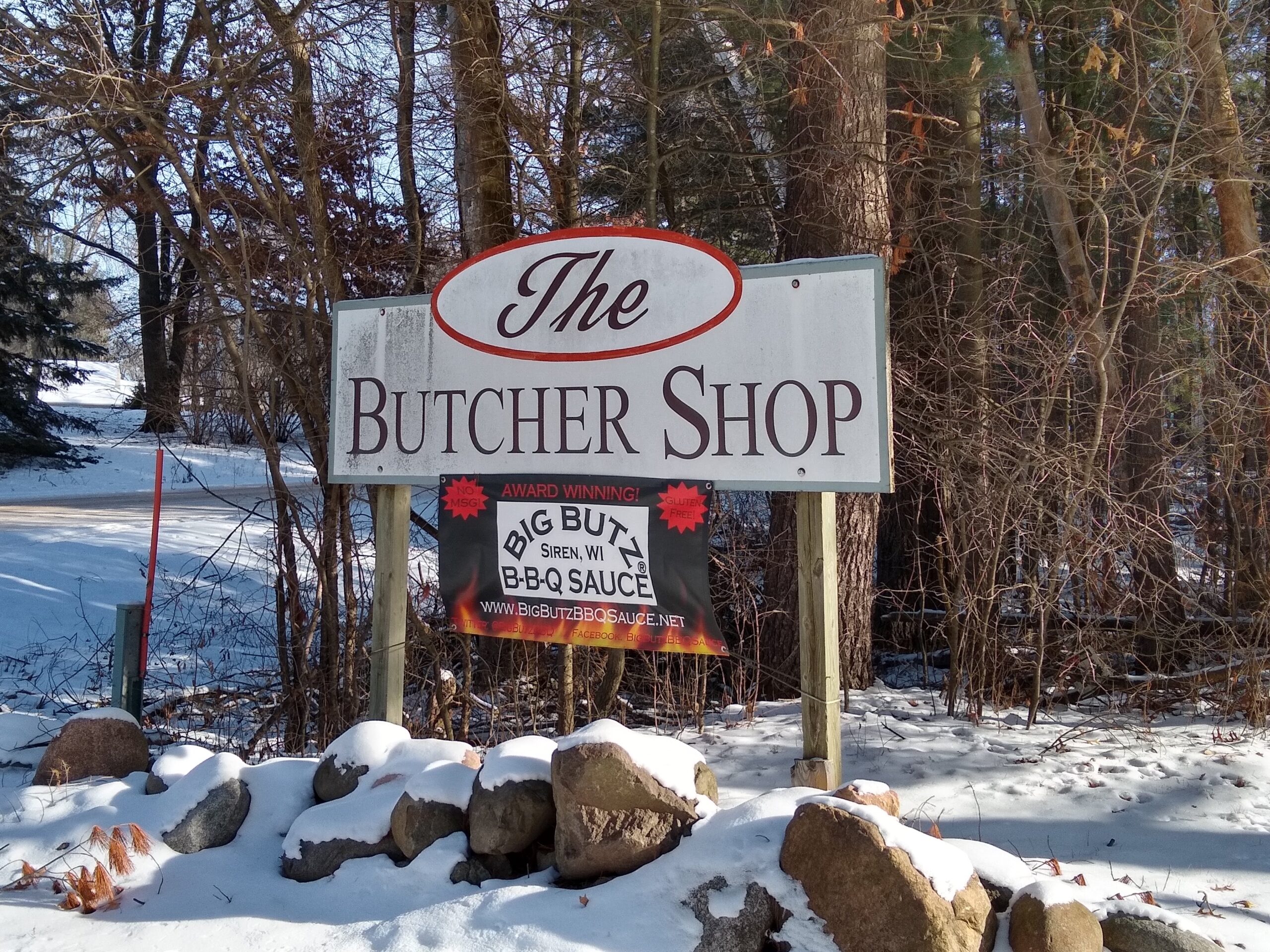 Butcher Shop sign