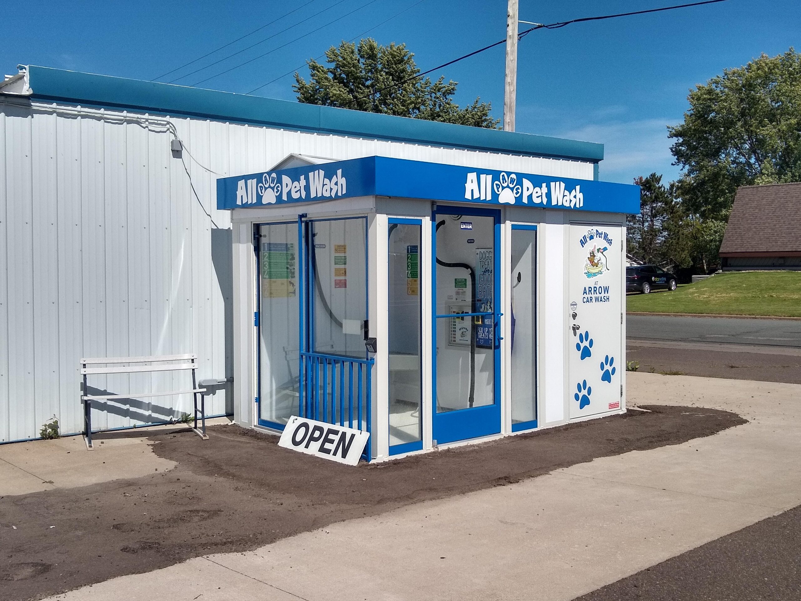 all paws pet wash exterior