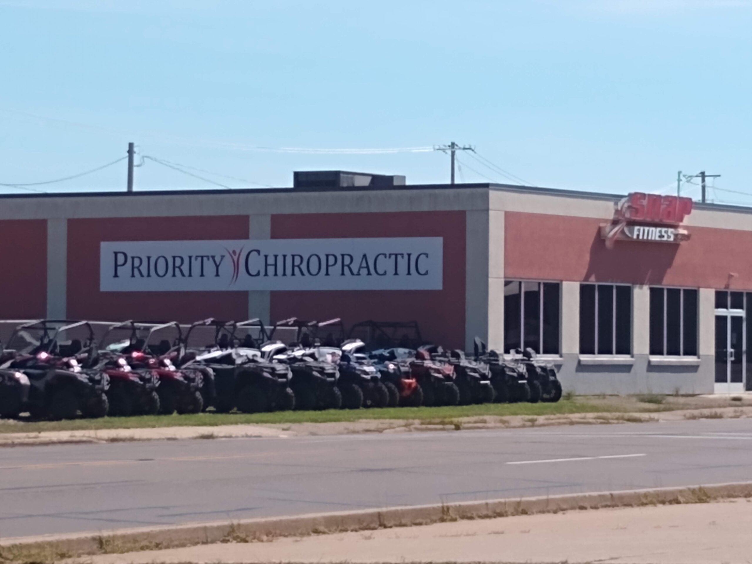 priority chiropractic sign