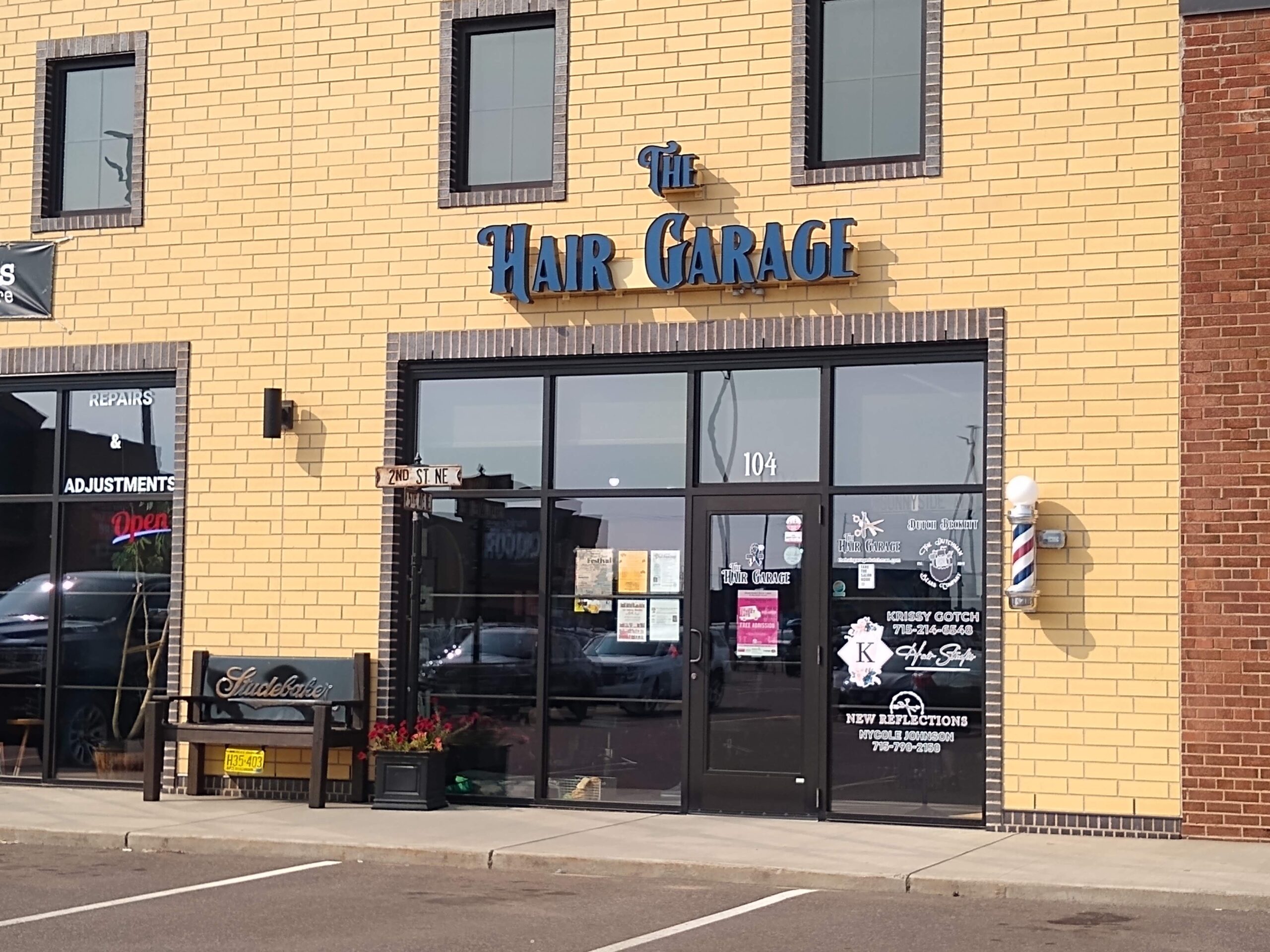 hair garage exterior